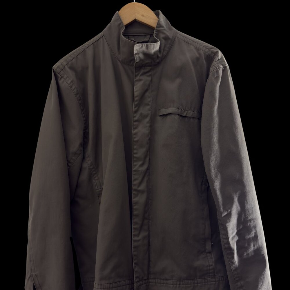 Bomber Zip/Snap Medium Cream Coat